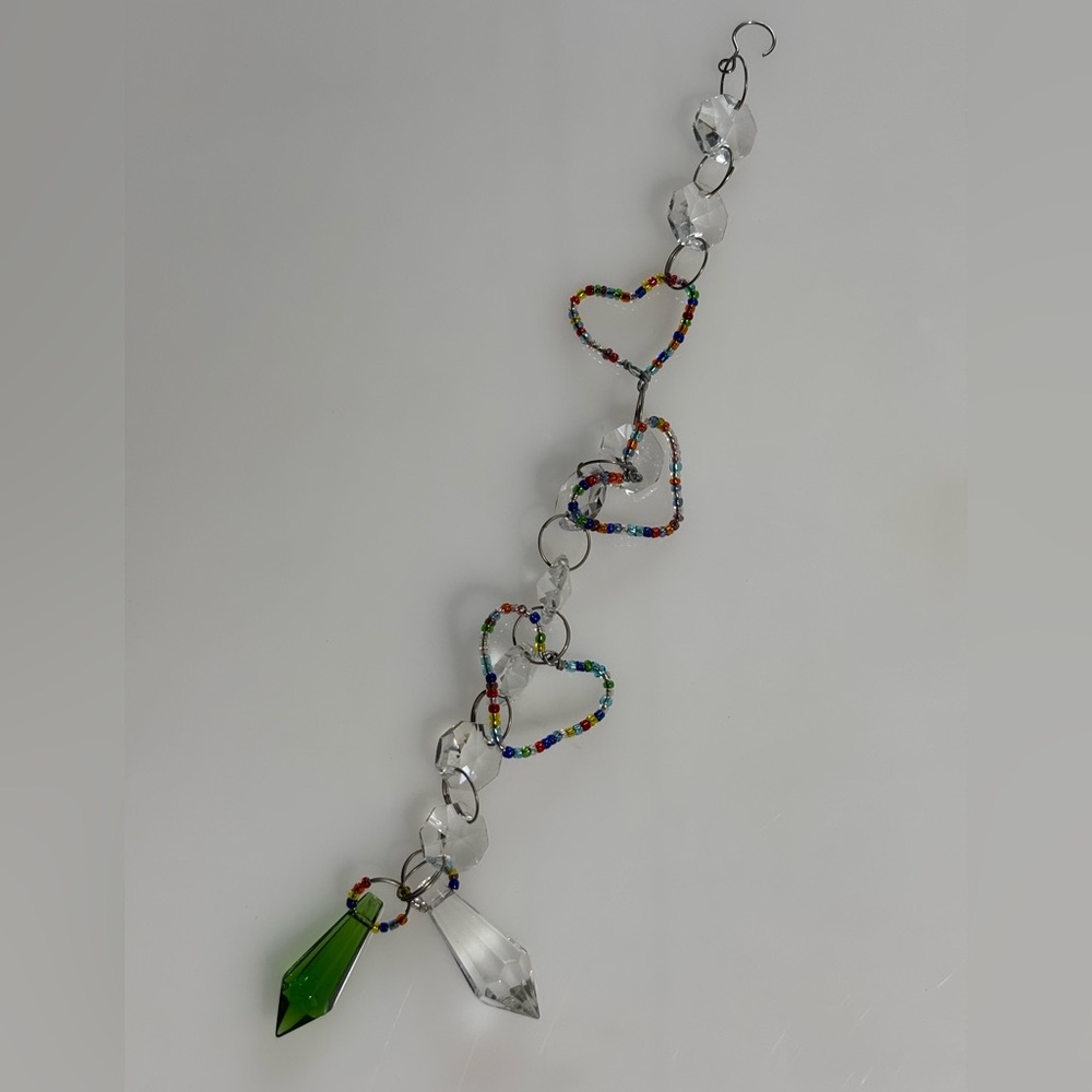 Suncatcher, window sun-catcher. Hearts of color 💕 NWT